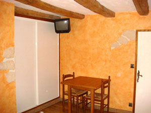 Chambre de l'appartement à Bourg-Saint-Maurice